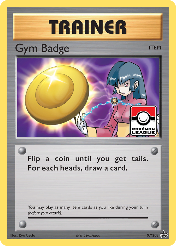 Gym Badge (XY208) (Sabrina) [XY: Black Star Promos] | The Time Vault CA
