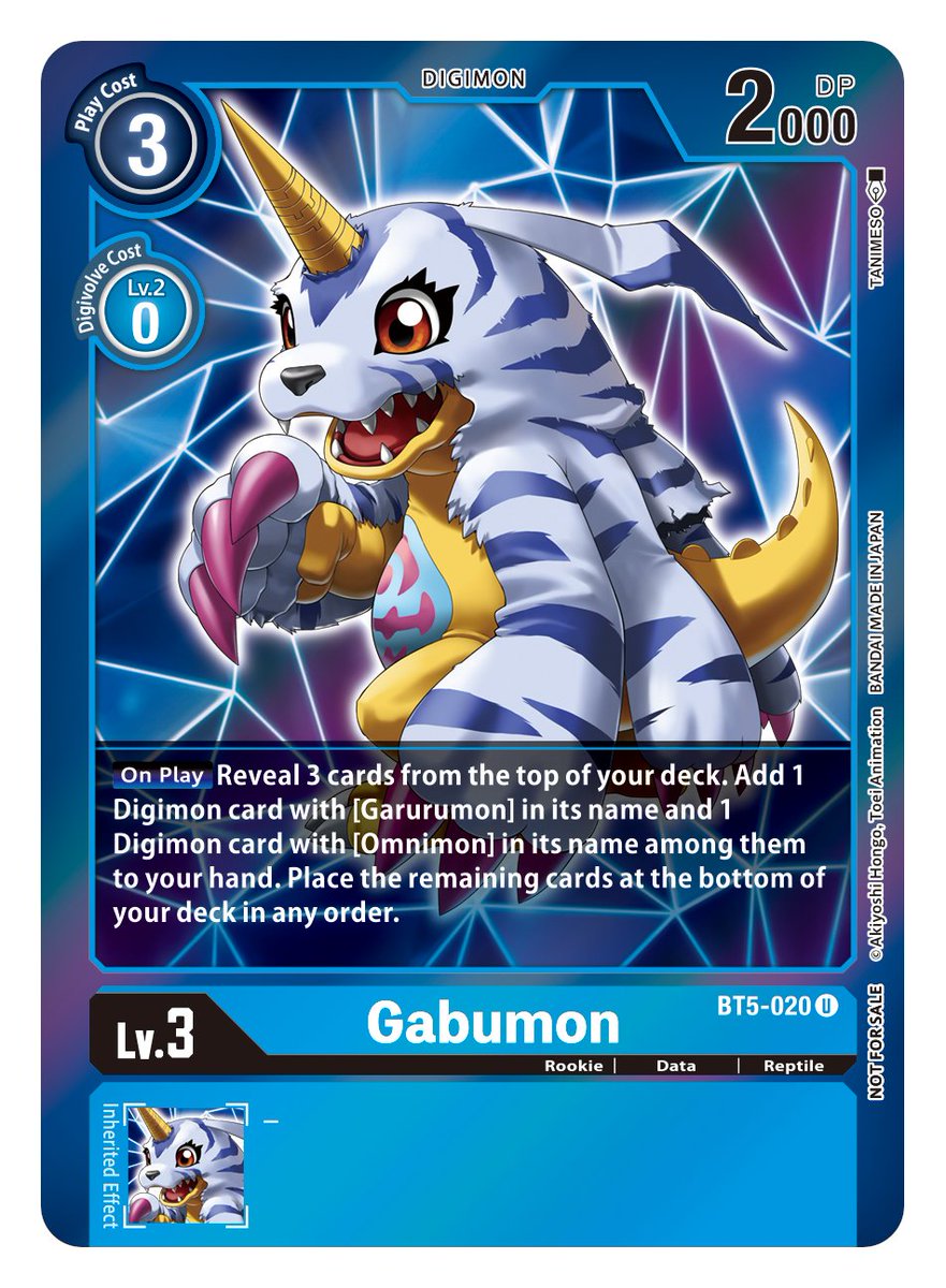 Gabumon [BT5-020] (Event Pack 2) [Battle of Omni] | The Time Vault CA