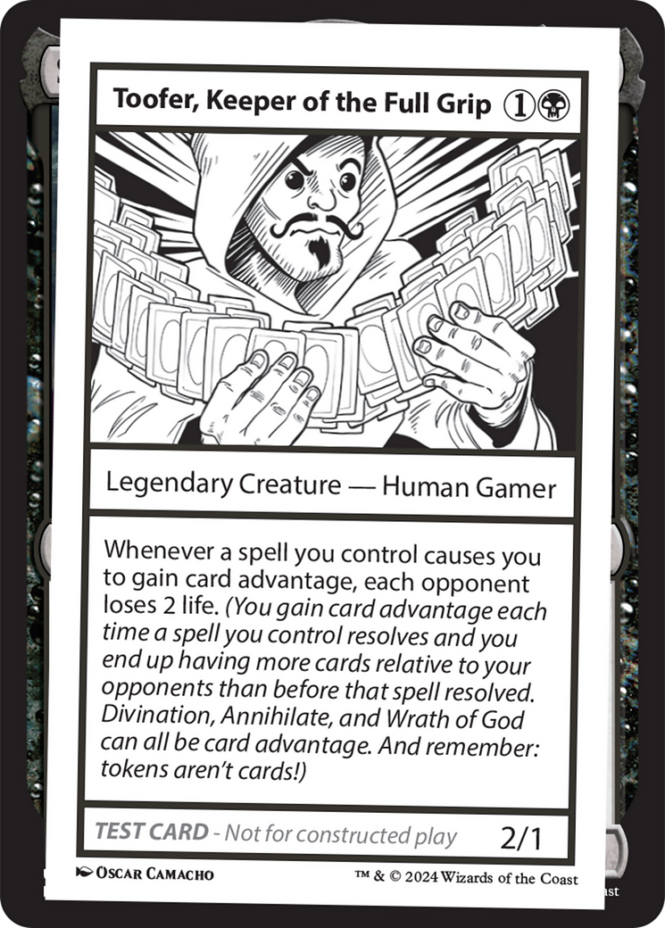 Toofer, Keeper of the Full Grip [Mystery Booster 2 Playtest Cards] | The Time Vault CA