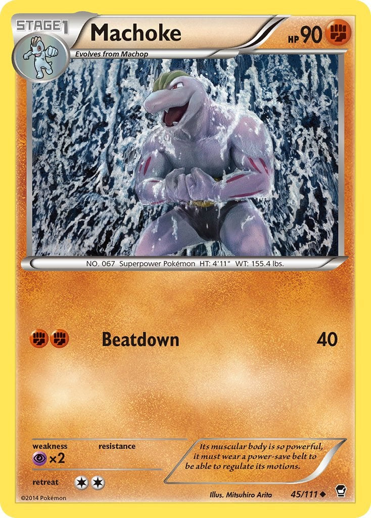 Machoke (45/111) [XY: Furious Fists] | The Time Vault CA