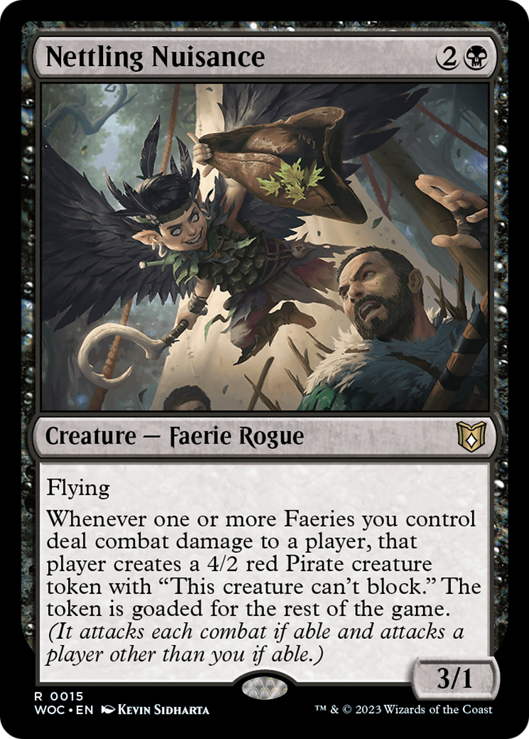 Nettling Nuisance [Wilds of Eldraine Commander] | The Time Vault CA