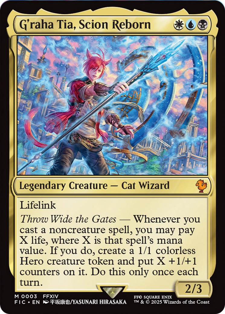 G'raha Tia, Scion Reborn [FINAL FANTASY Commander] | The Time Vault CA