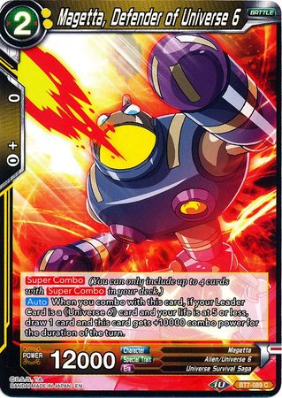 Magetta, Defender of Universe 6 (BT7-089) [Assault of the Saiyans] | The Time Vault CA