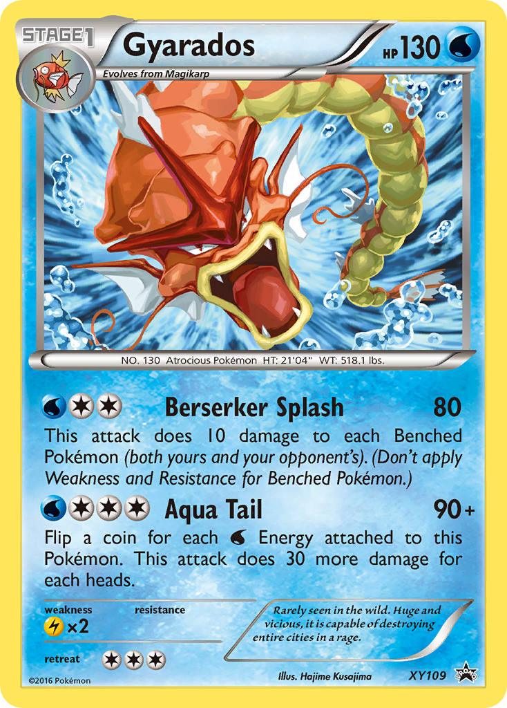 Gyarados (XY109) [XY: Black Star Promos] | The Time Vault CA