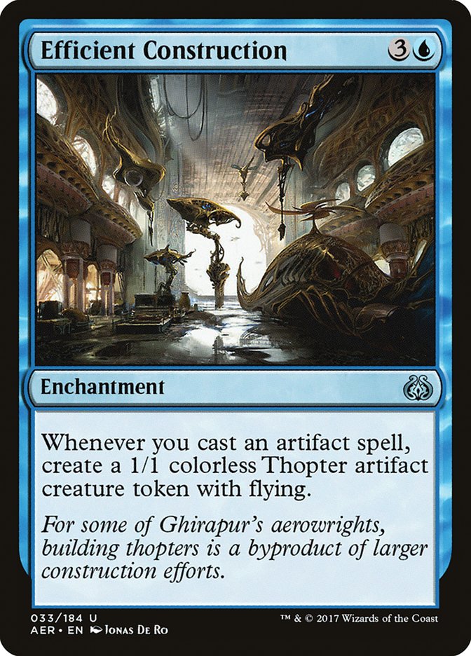 Efficient Construction [Aether Revolt] | The Time Vault CA