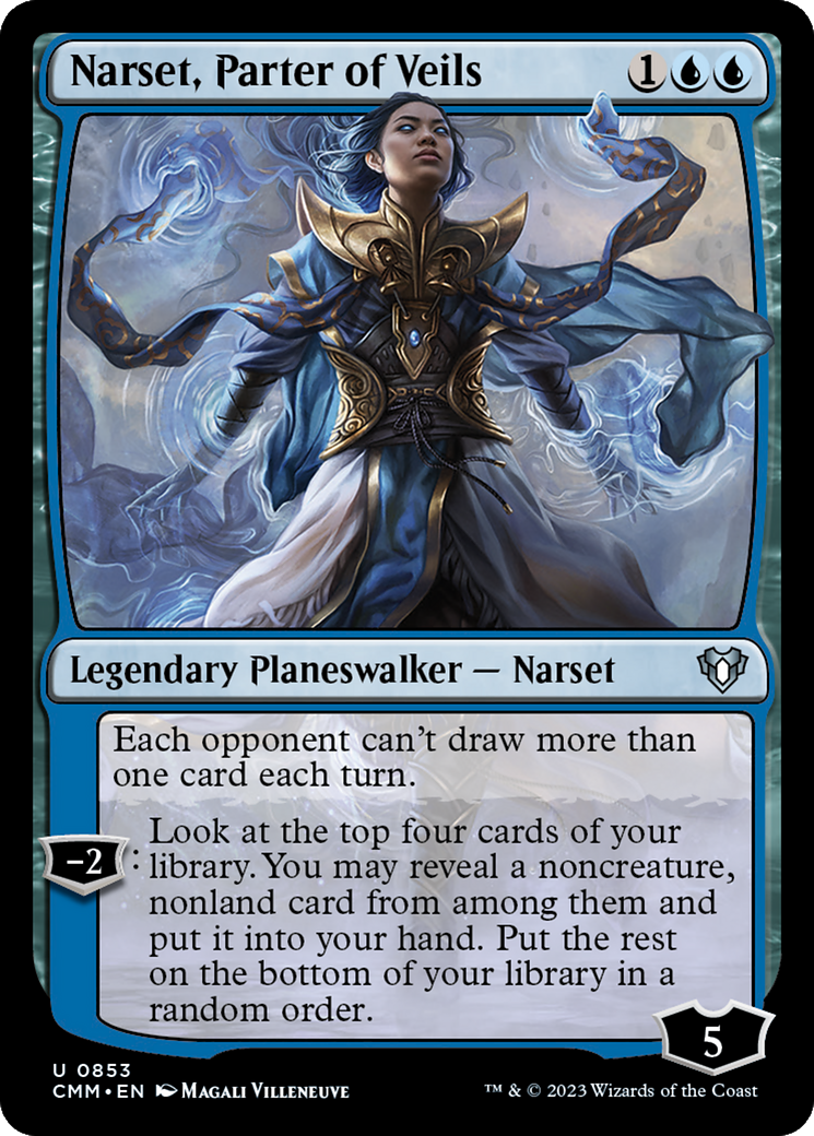 Narset, Parter of Veils [Commander Masters] | The Time Vault CA