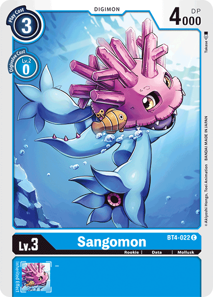 Sangomon [BT4-022] [Great Legend] | The Time Vault CA