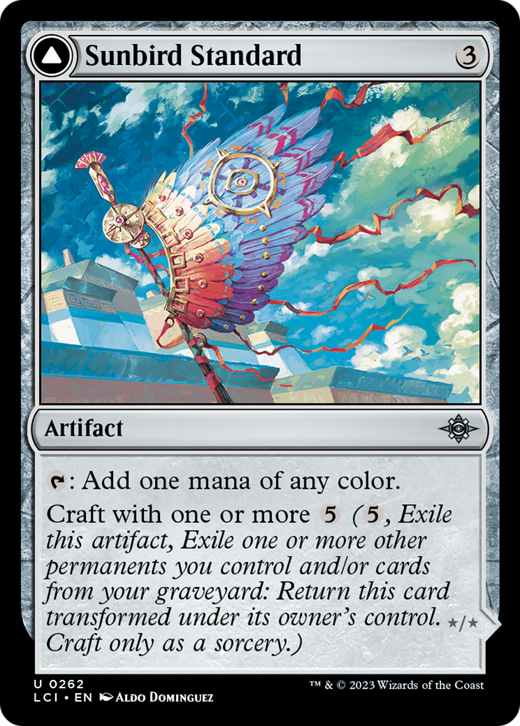 Sunbird Standard // Sunbird Effigy [The Lost Caverns of Ixalan] | The Time Vault CA