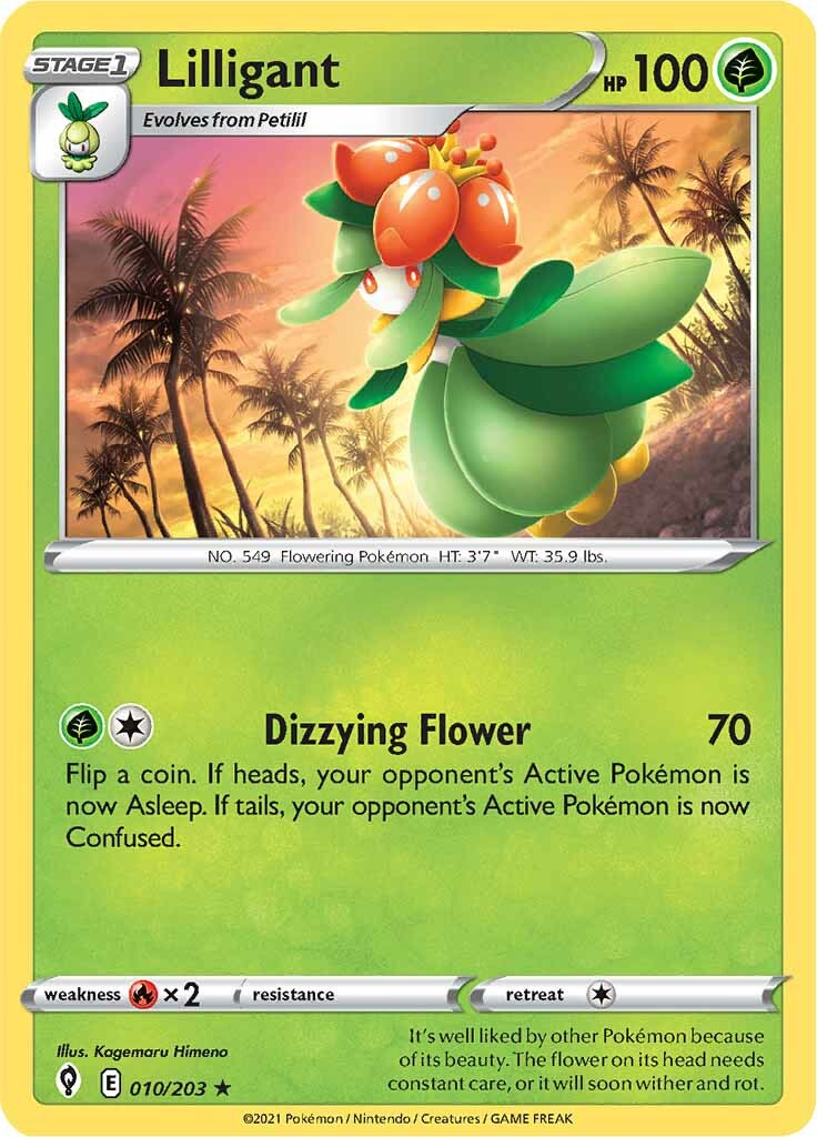 Lilligant (010/203) [Sword & Shield: Evolving Skies] | The Time Vault CA