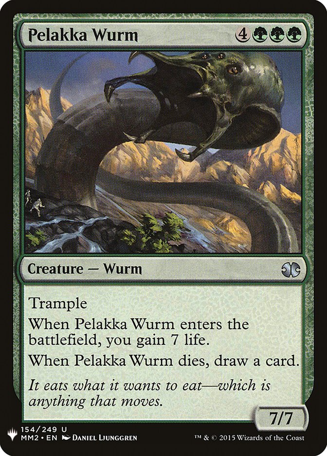 Pelakka Wurm [Mystery Booster] | The Time Vault CA