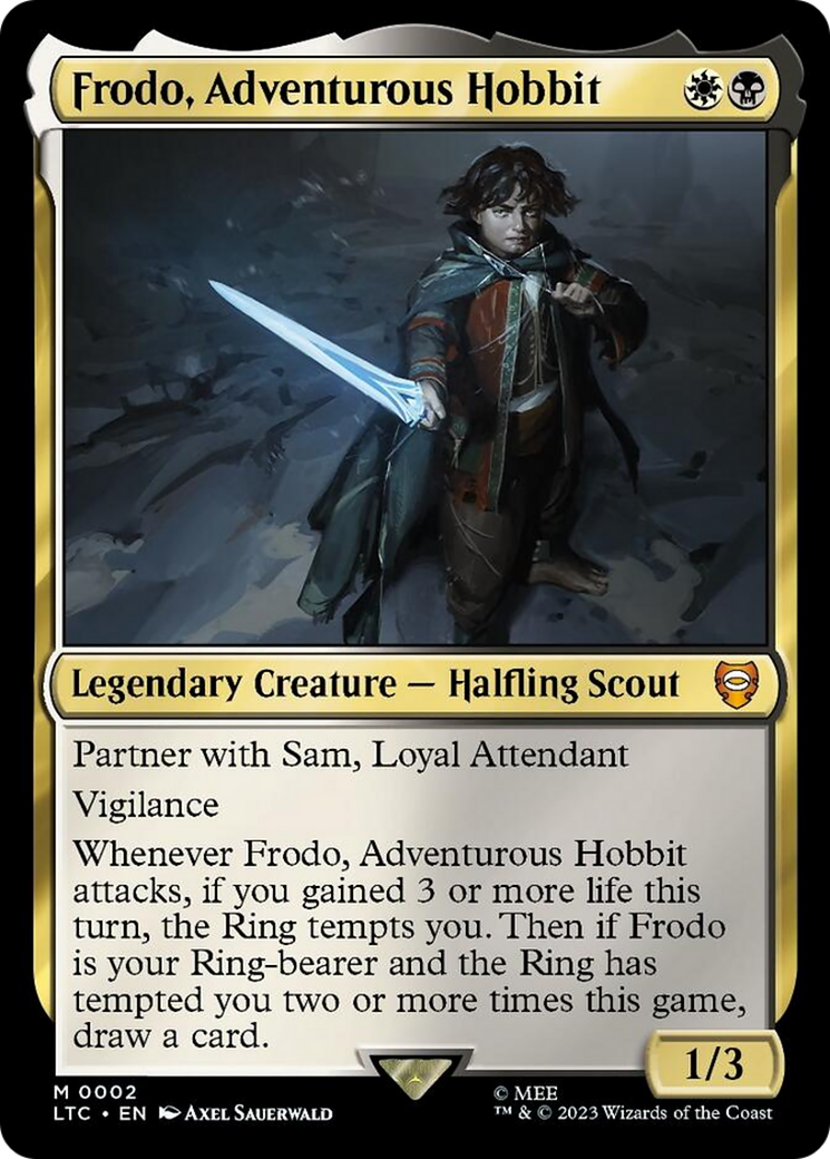 Frodo, Adventurous Hobbit [The Lord of the Rings: Tales of Middle-Earth Commander] | The Time Vault CA