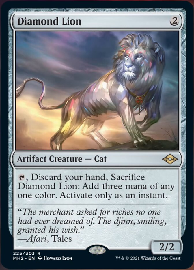 Diamond Lion [Modern Horizons 2] | The Time Vault CA