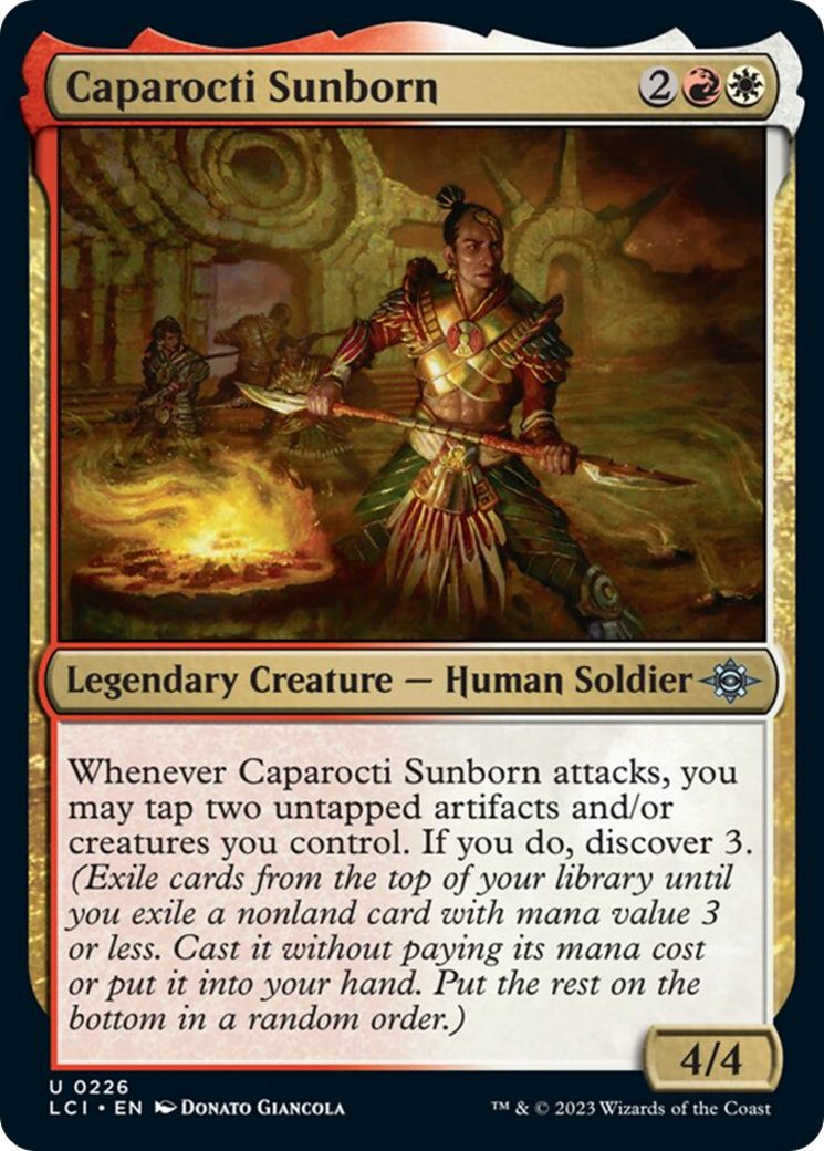 Caparocti Sunborn [The Lost Caverns of Ixalan] | The Time Vault CA