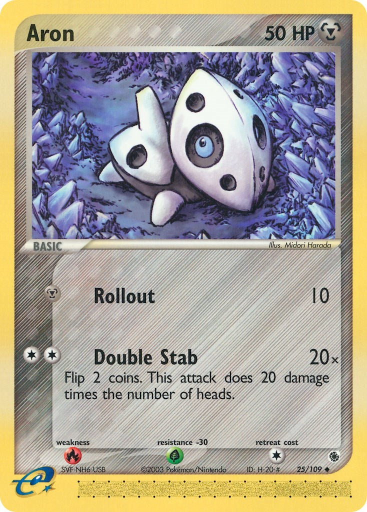 Aron (25/109) [EX: Ruby & Sapphire] | The Time Vault CA