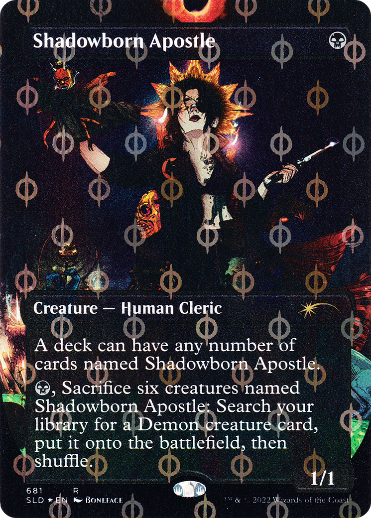 Shadowborn Apostle (681) (Step-and-Compleat Foil) [Secret Lair Drop Promos] | The Time Vault CA