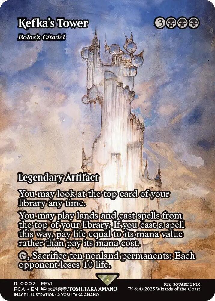 Kefka's Tower - Bolas's Citadel (Showcase) [FINAL FANTASY : Through the Ages] | The Time Vault CA