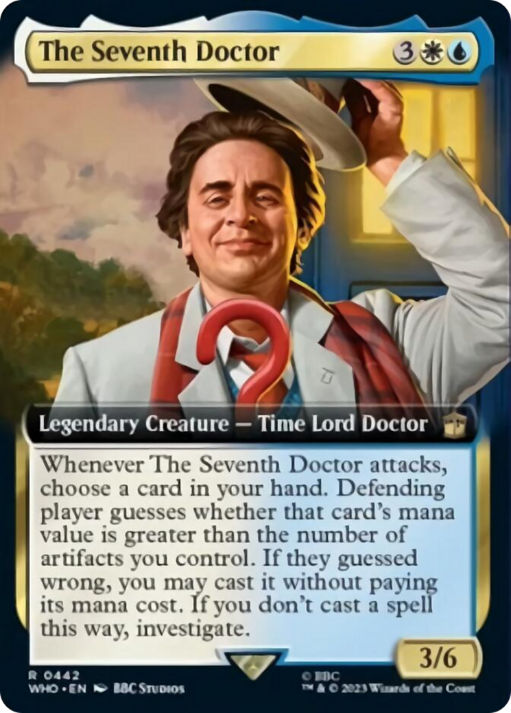 The Seventh Doctor (Extended Art) [Doctor Who] | The Time Vault CA