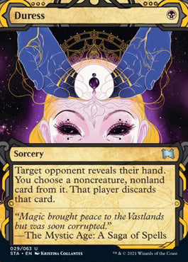 Duress (Foil Etched) [Strixhaven: Mystical Archive] | The Time Vault CA