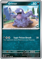 Grimer (126/198) [Scarlet & Violet: Base Set] | The Time Vault CA