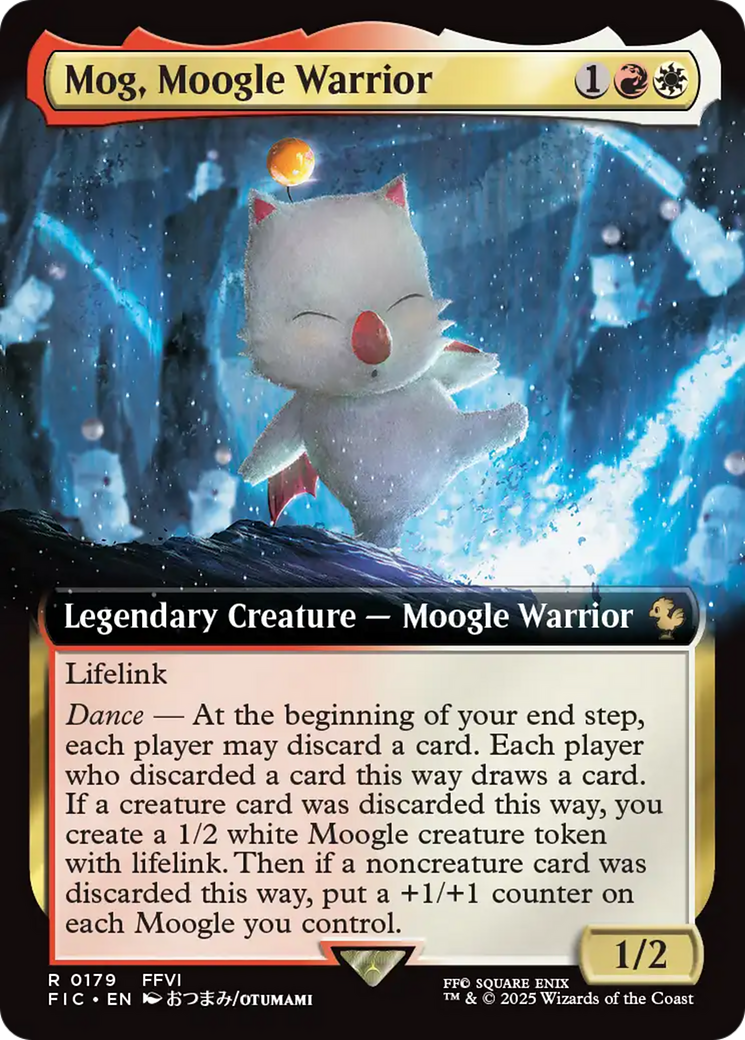 Mog, Moogle Warrior (Extended Art) [FINAL FANTASY Commander] | The Time Vault CA