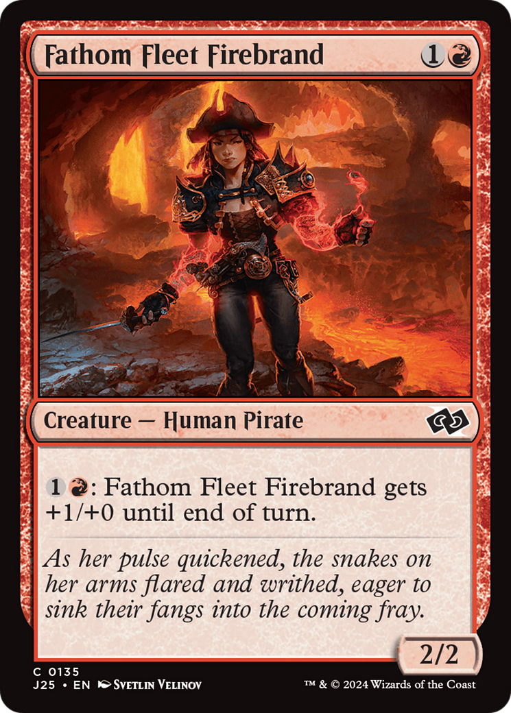 Fathom Fleet Firebrand [Foundations Jumpstart] | The Time Vault CA