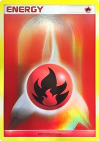 Fire Energy (2007 2008 League Promo) [League & Championship Cards] | The Time Vault CA