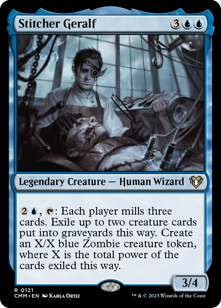 Stitcher Geralf [Commander Masters] | The Time Vault CA