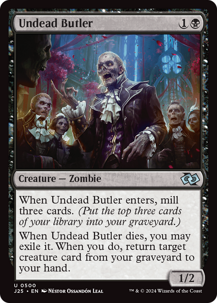 Undead Butler [Foundations Jumpstart] | The Time Vault CA