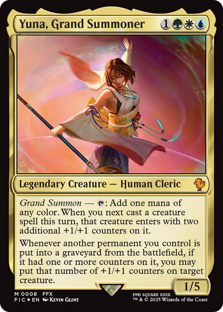 Yuna, Grand Summoner [FINAL FANTASY Commander] | The Time Vault CA