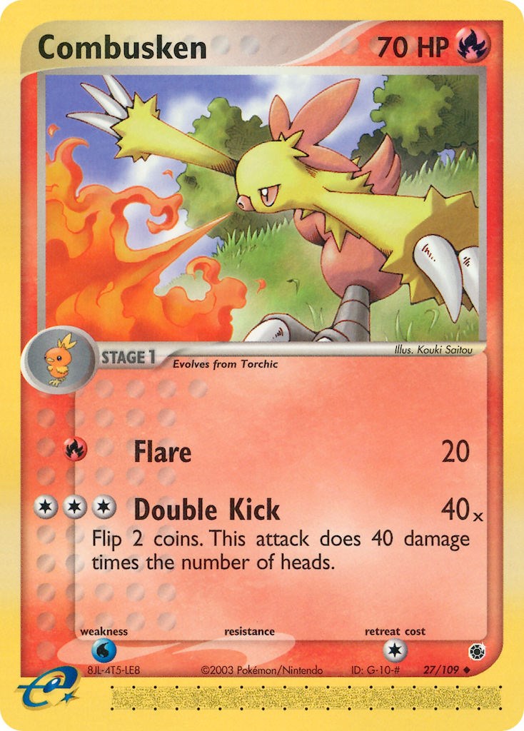 Combusken (27/109) [EX: Ruby & Sapphire] | The Time Vault CA