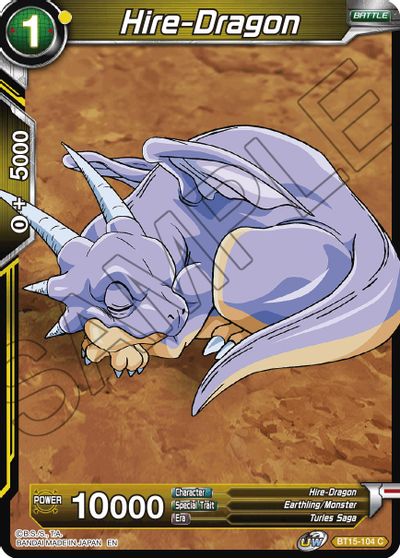 Hire-Dragon (BT15-104) [Saiyan Showdown] | The Time Vault CA
