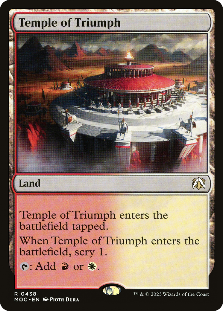 Temple of Triumph [March of the Machine Commander] | The Time Vault CA