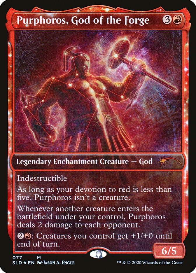 Purphoros, God of the Forge [Secret Lair Drop Series] | The Time Vault CA