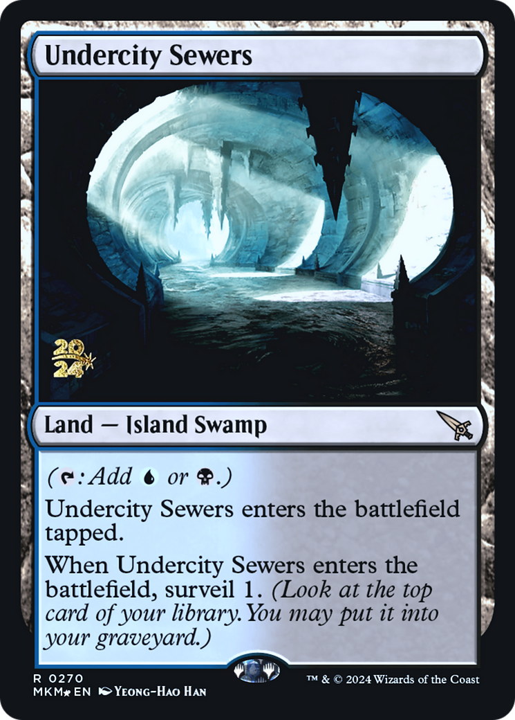 Undercity Sewers [Murders at Karlov Manor Prerelease Promos] | The Time Vault CA