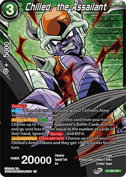 Chilled, the Assailant (Winner Stamped) (P-300_PR) [Tournament Promotion Cards] | The Time Vault CA