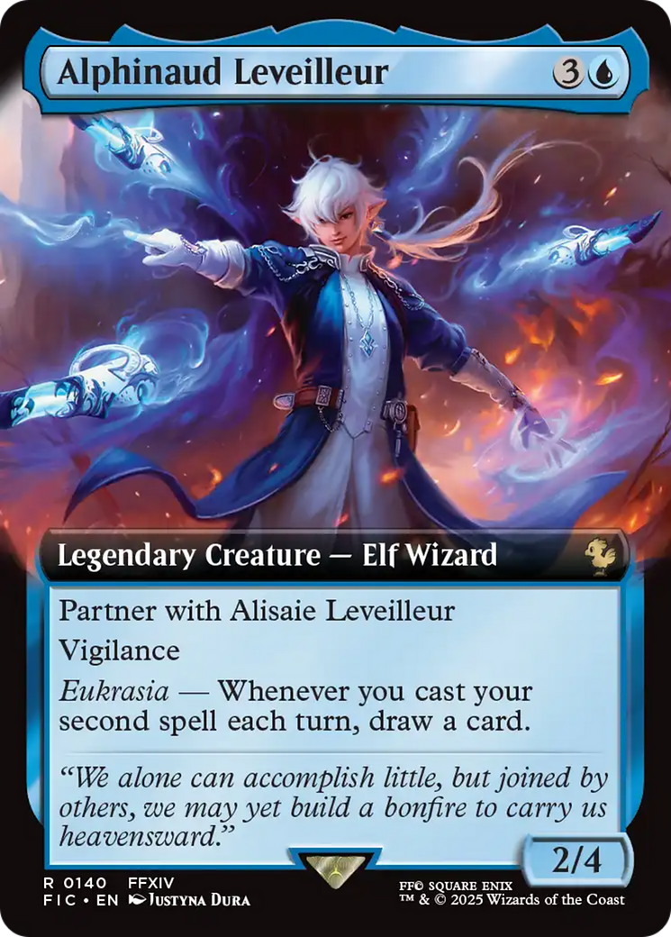 Alphinaud Leveilleur (Extended Art) [FINAL FANTASY Commander] | The Time Vault CA