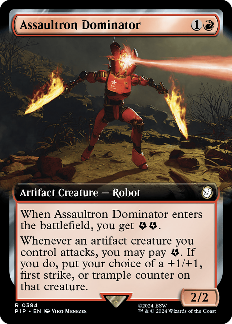 Assaultron Dominator (Extended Art) [Fallout] | The Time Vault CA