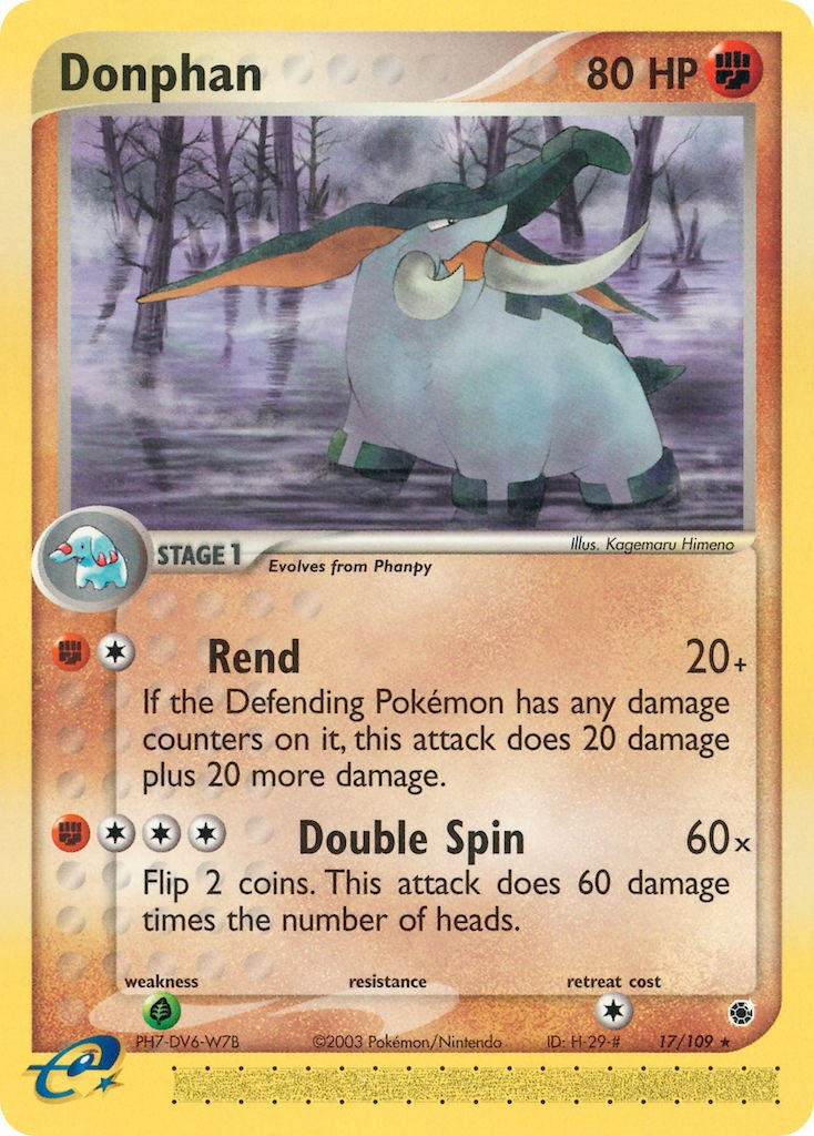 Donphan (17/109) [EX: Ruby & Sapphire] | The Time Vault CA