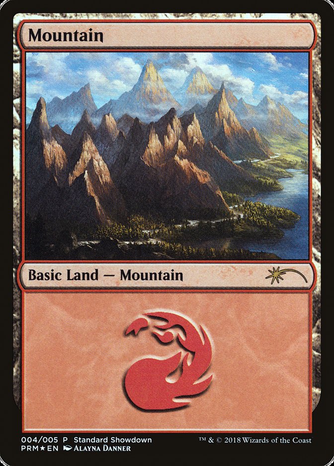 Mountain (Alayna Danner) [Standard Showdown Promos] | The Time Vault CA