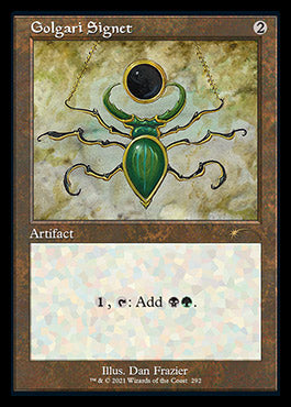 Golgari Signet (Retro) [Secret Lair Drop Series] | The Time Vault CA