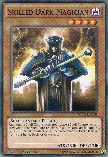 Skilled Dark Magician [YGLD-ENC19] Common | The Time Vault CA