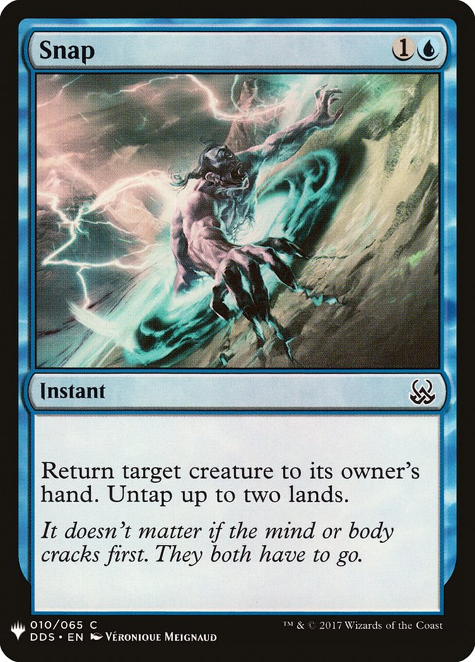 Snap [Mystery Booster] | The Time Vault CA