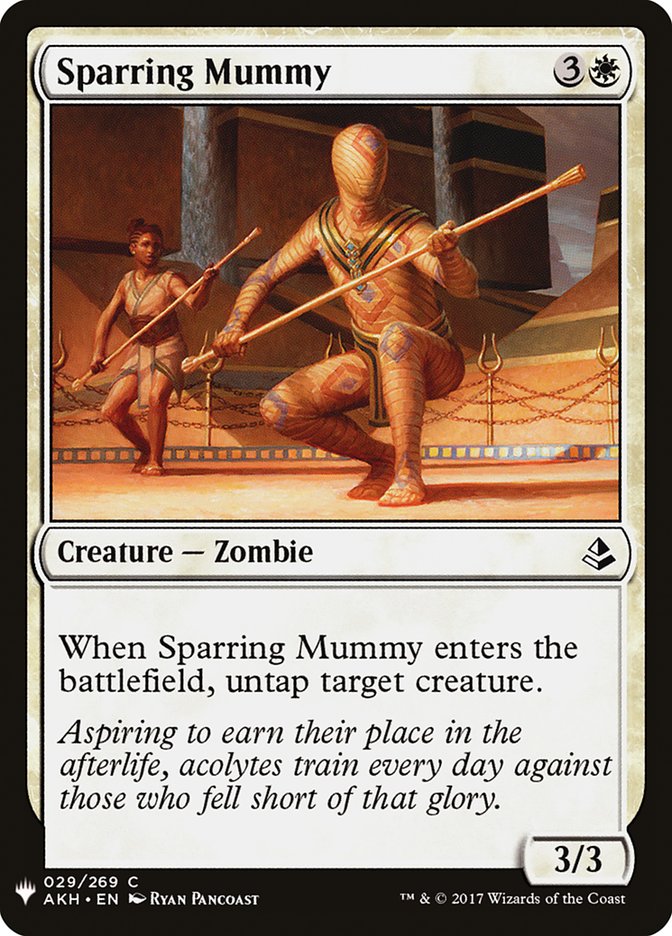 Sparring Mummy [Mystery Booster] | The Time Vault CA