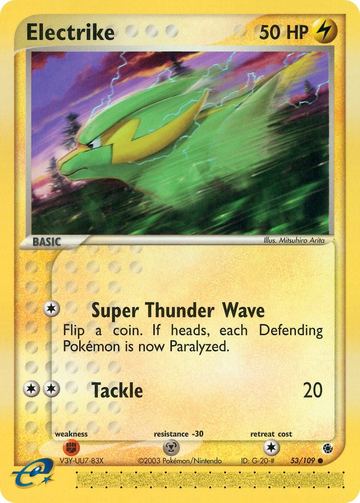 Electrike (53/109) [EX: Ruby & Sapphire] | The Time Vault CA