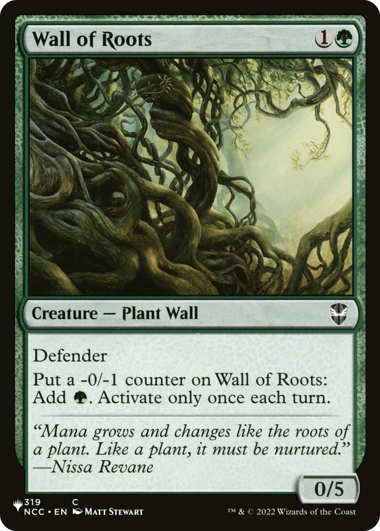 Wall of Roots [The List] | The Time Vault CA