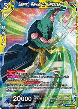 Saonel, Warrior of Universe 6 (Tournament Pack Vol. 8) (P-391) [Tournament Promotion Cards] | The Time Vault CA