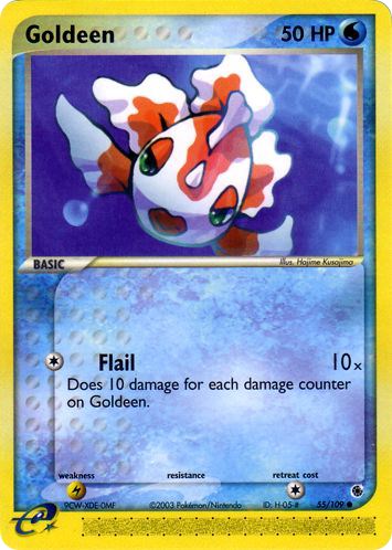 Goldeen (55/109) [EX: Ruby & Sapphire] | The Time Vault CA