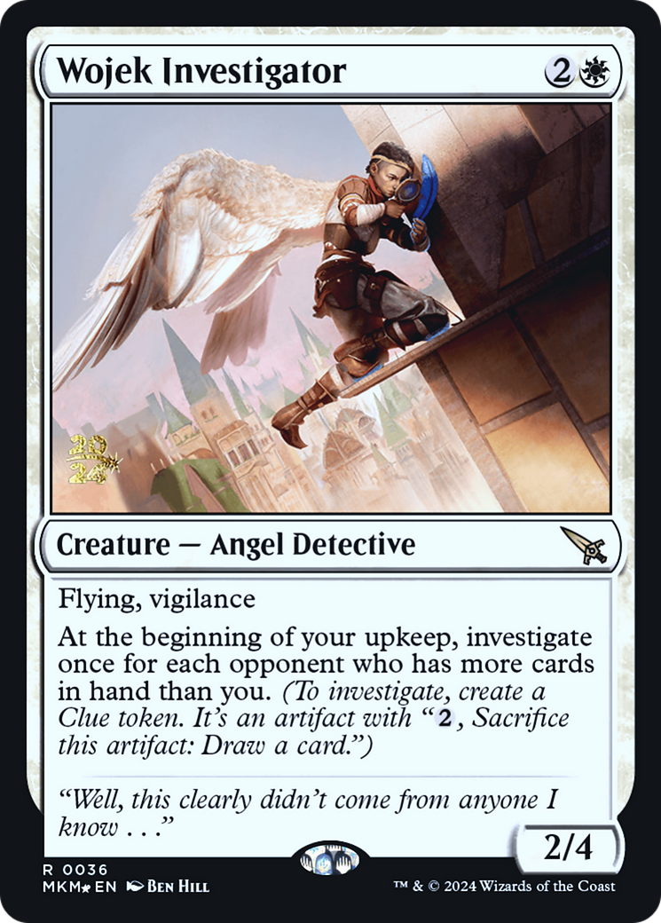 Wojek Investigator [Murders at Karlov Manor Prerelease Promos] | The Time Vault CA