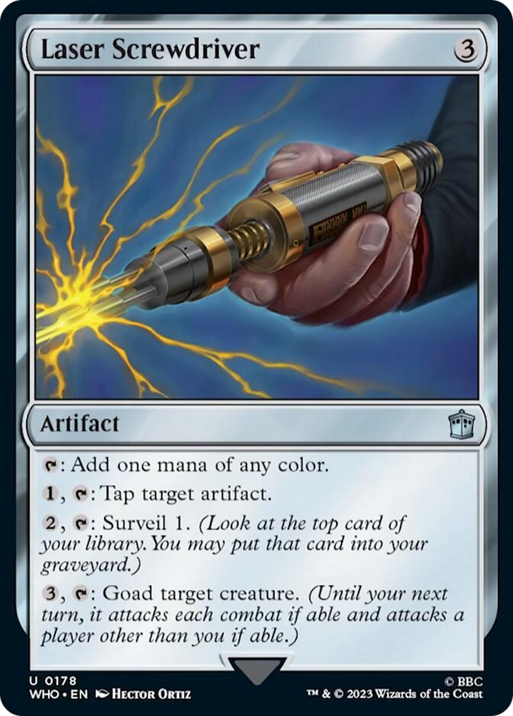 Laser Screwdriver [Doctor Who] | The Time Vault CA