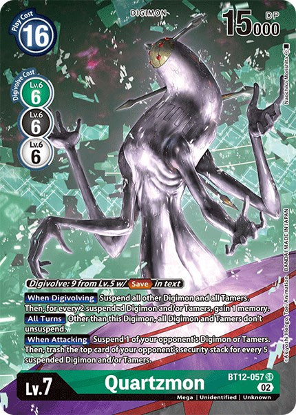 Quartzmon [BT12-057] (Alternate Art) [Across Time] | The Time Vault CA